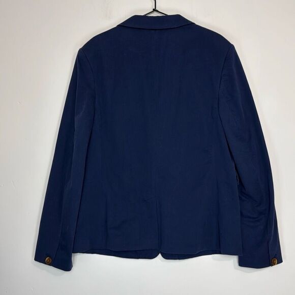 Vineyard Vines Navy Blue One Button Blazer L - Picture 3 of 6